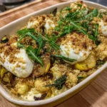 Crumble de Légumes & Burrata Crémeuse