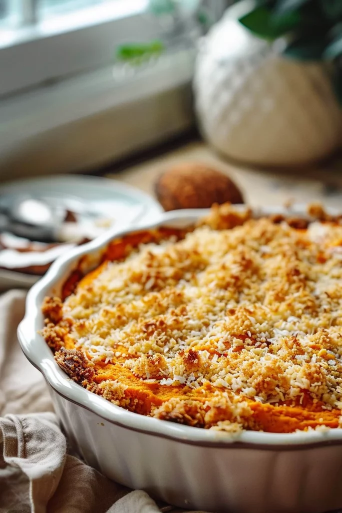 Crumble Patate Douce Coco: L'Explosion de Saveurs Exotiques