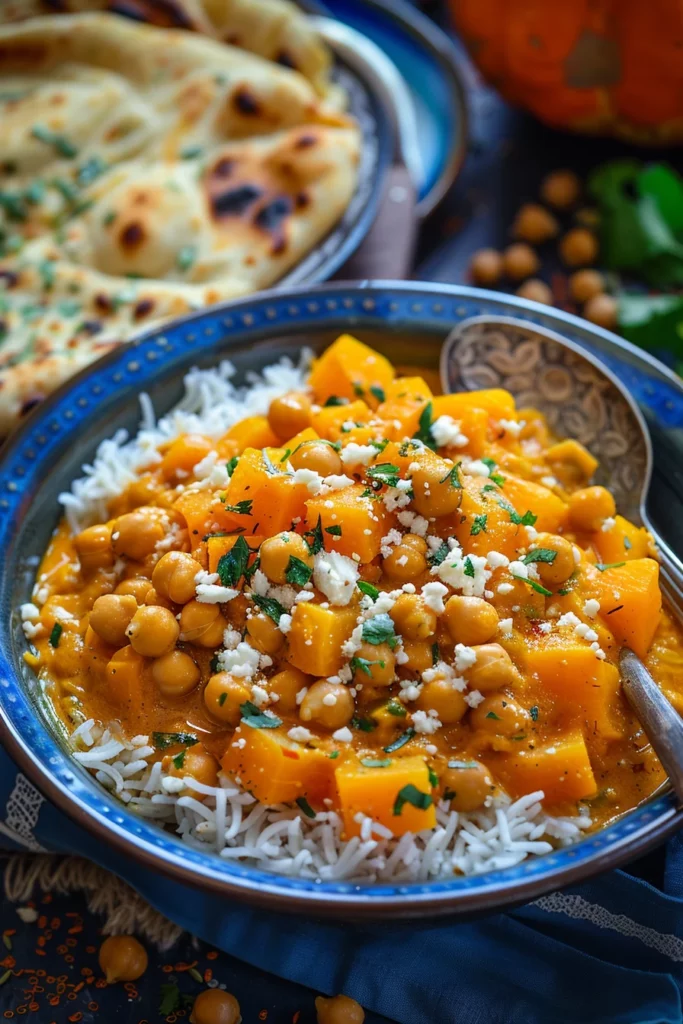 Curry Courge Pois Chiches: Un Festin Épicé pour Réchauffer Vos Papilles