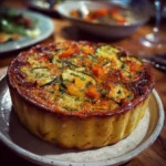 Flan Provençal aux Légumes d’Été