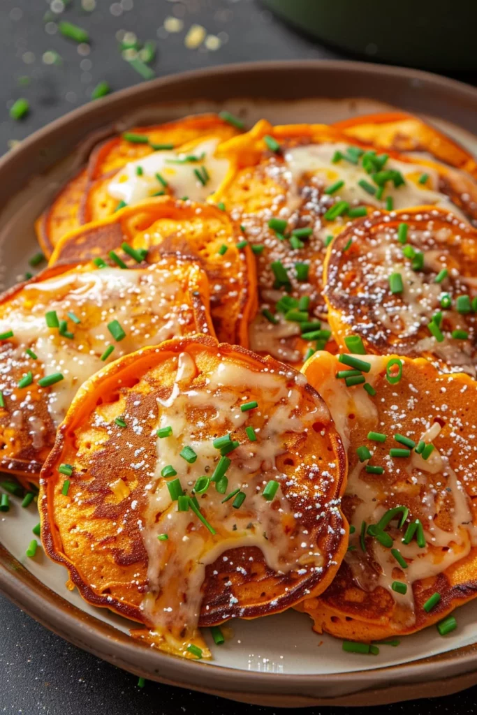 Galettes Patate Douce: La Puissance de la Douceur et du Fromage Gratiné