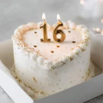 Gâteau Blanc d'Anniversaire
