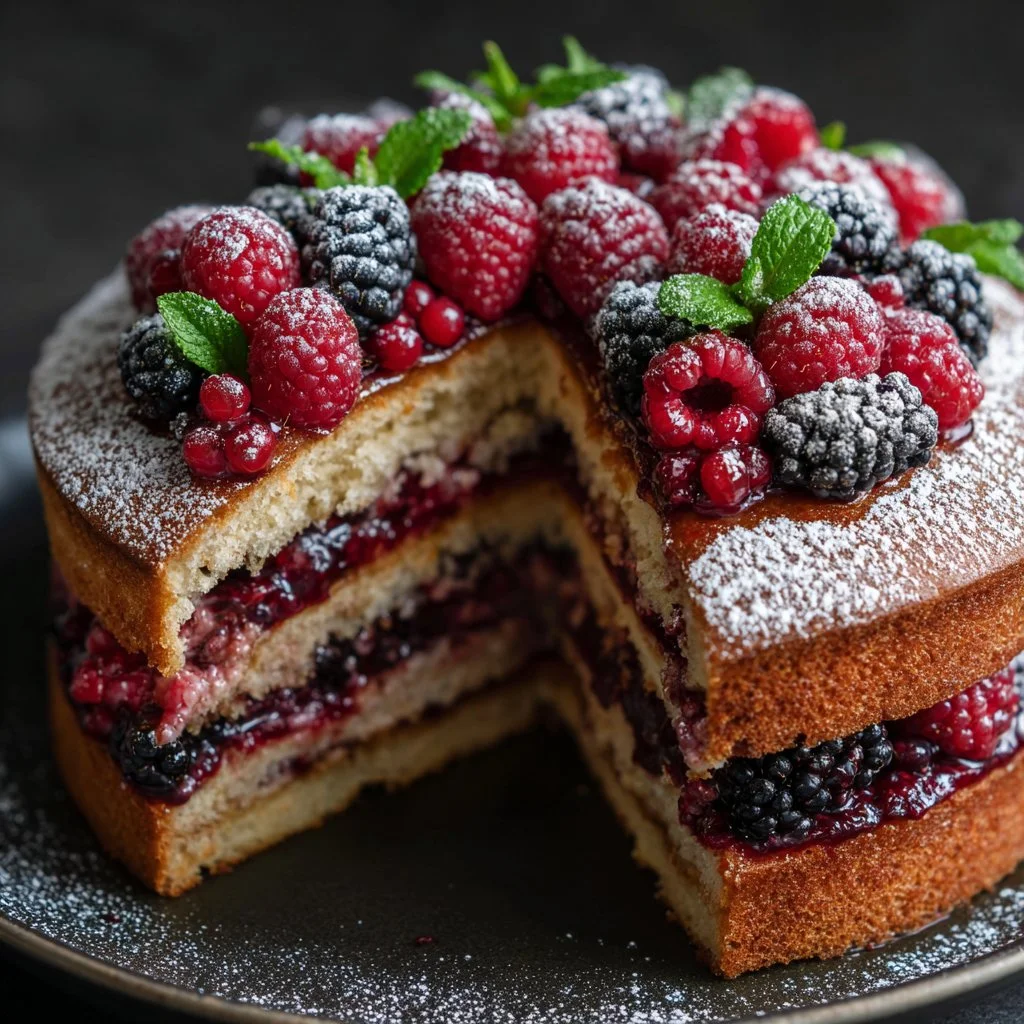 Gâteau Magique Mascarpone avec ses trois couches onctueuses et délicieuses