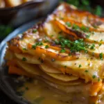 Gratin Patate Douce & Pommes