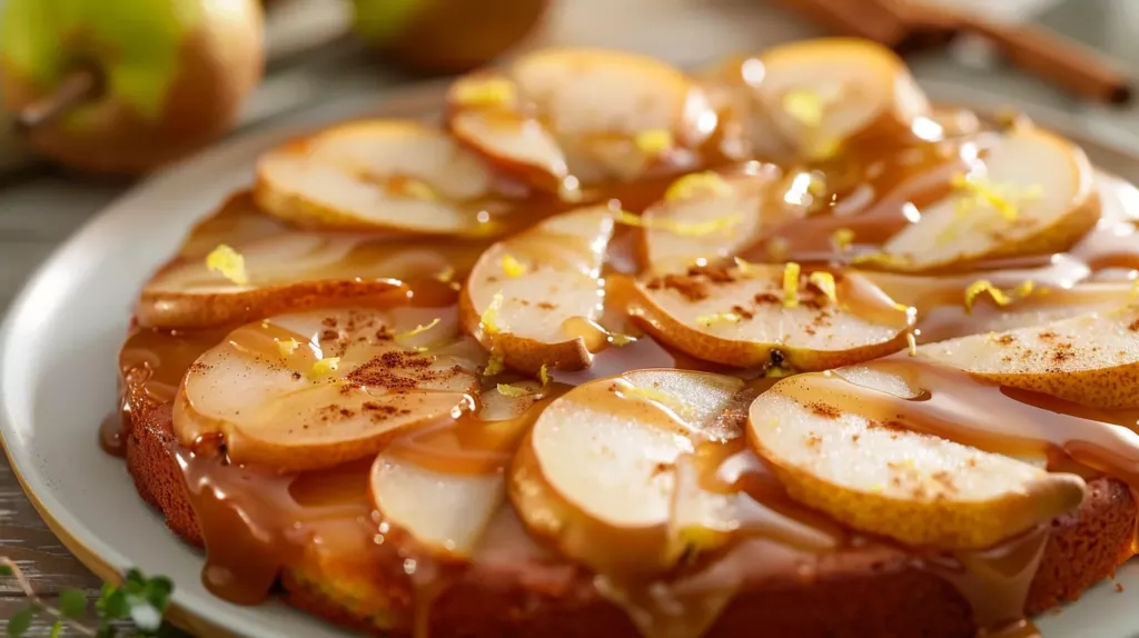 Gâteau Poire Épices
