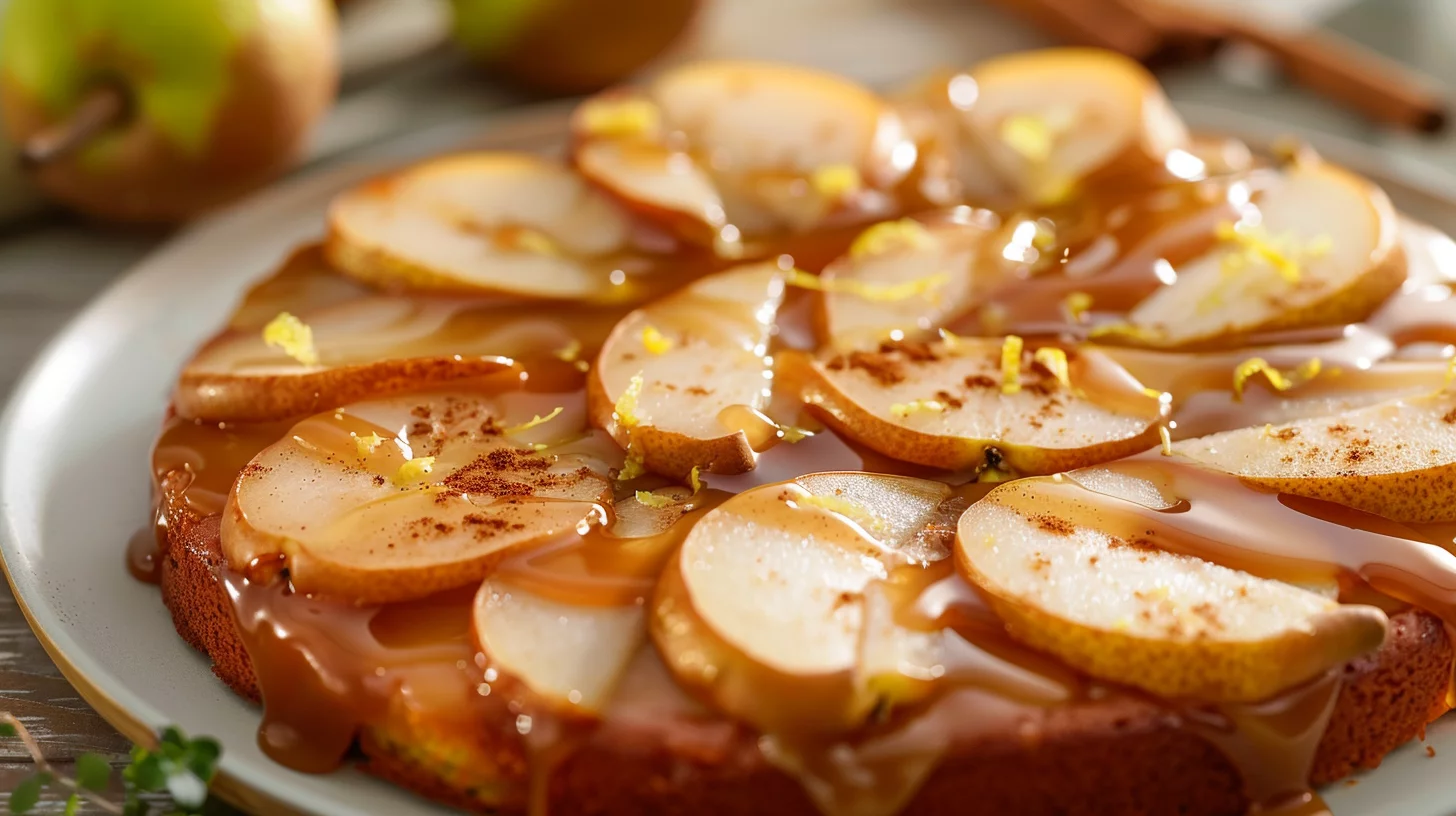Gâteau Poire Épices
