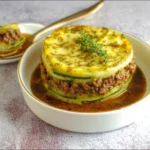 Hachis Parmentier de Courgettes au Bœuf