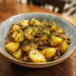 Minced meat with potatoes