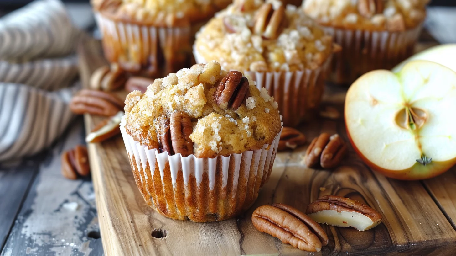 Muffins Pommes Pécan