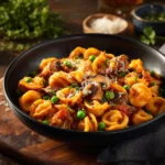 Orecchiette gratinées à la boscaiola