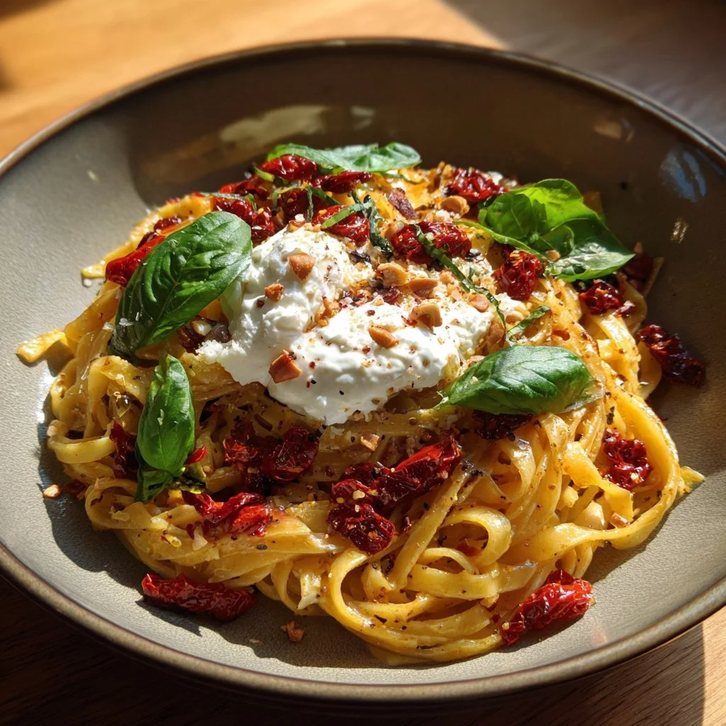 Pâtes au Soleil avec légumes frais et sauce savoureuse
