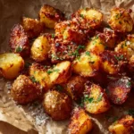 Pommes de terre à l'ail et au Parmesan