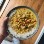 Poulet au curry ultra gourmand