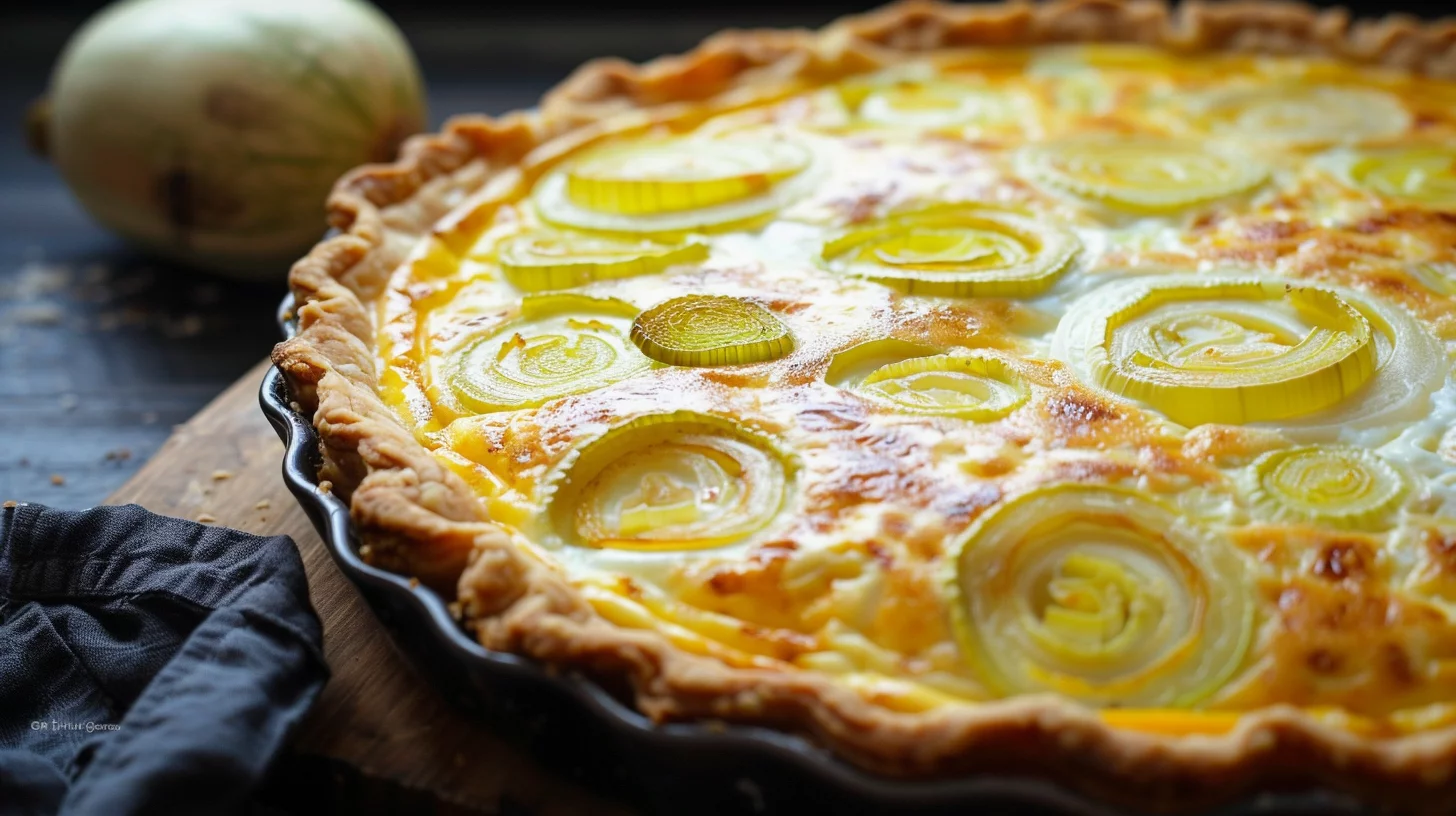 Quiche Poireaux Courge