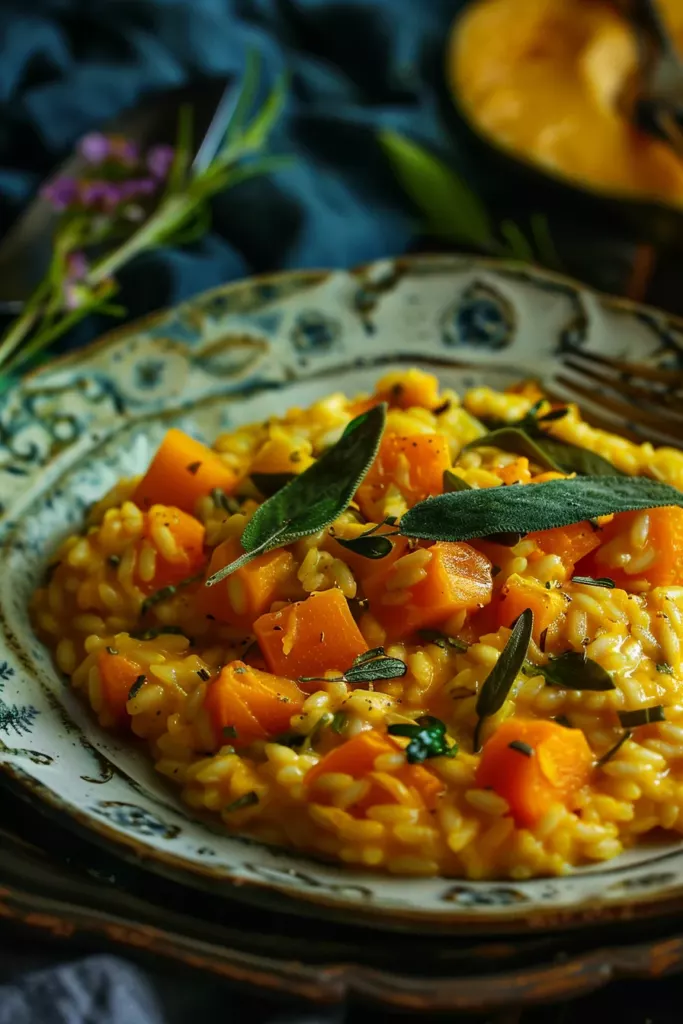 Risotto Courge Sauge: Un Festin d'Automne en un Bol