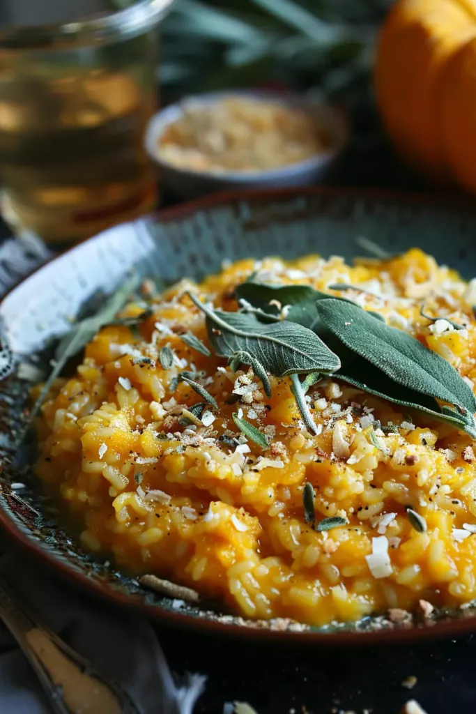 Risotto Courge Sauge: Un Festin d'Automne en un Bol