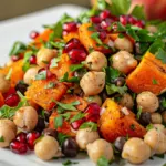 Salade Courge Pois Chiches
