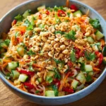 Salade Thaï Cacahuète : Recette Savoureuse et Facile à Réaliser