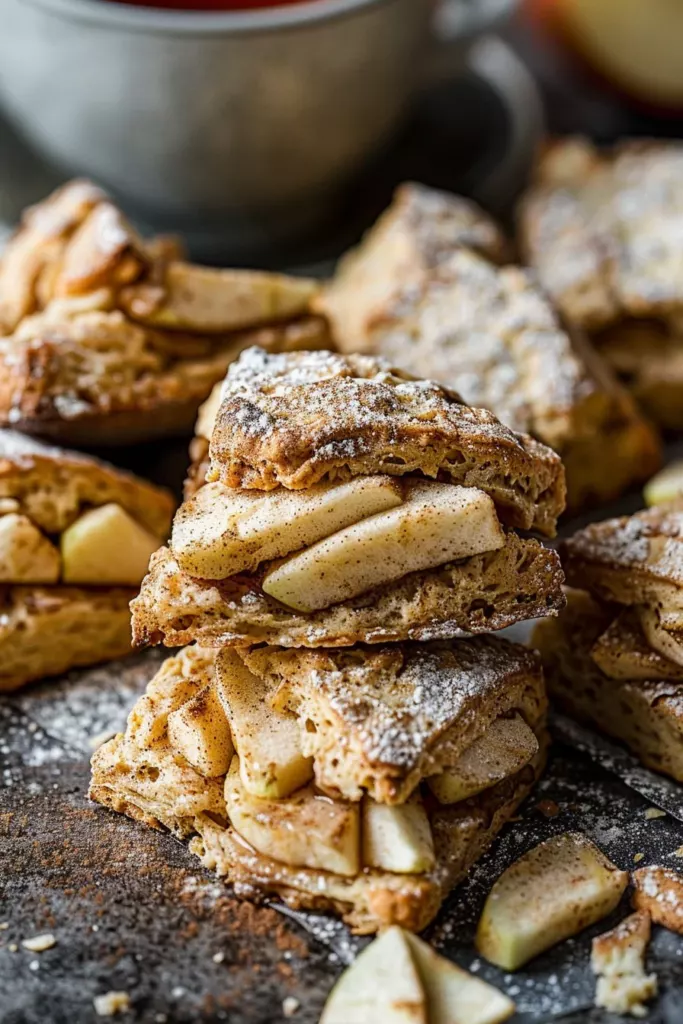 Scones Pommes Cannelle - Savourez l'ultime délice automnal