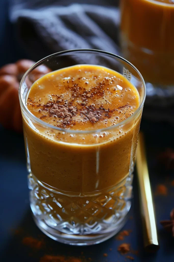 Smoothie Courge Cannelle: L'Énergie d'Automne en un Verre