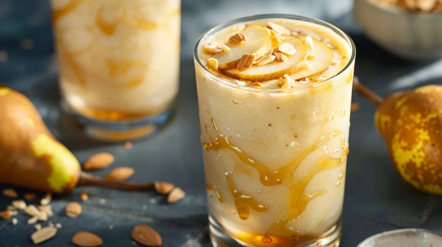 Smoothie Poire Amande