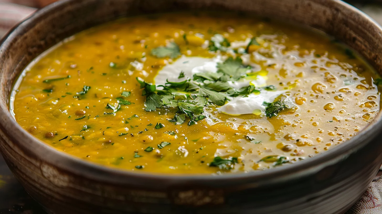 Soupe Courge & Lentilles