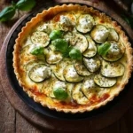 Tarte Courgette Feta