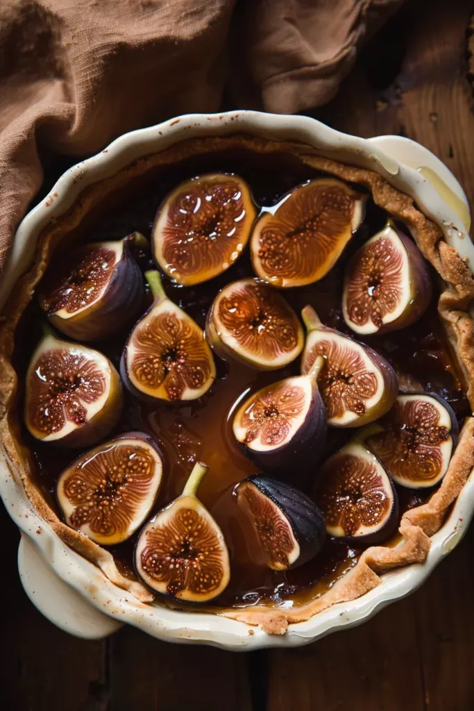 Tarte Figue Cannelle: Délice Doré et Gourmand