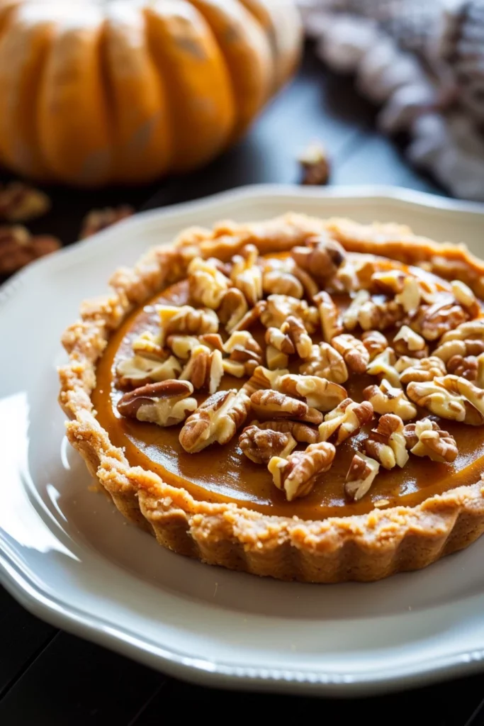 Tartelette Citrouille Noix: Savourez l'Automne en une Bouchée!