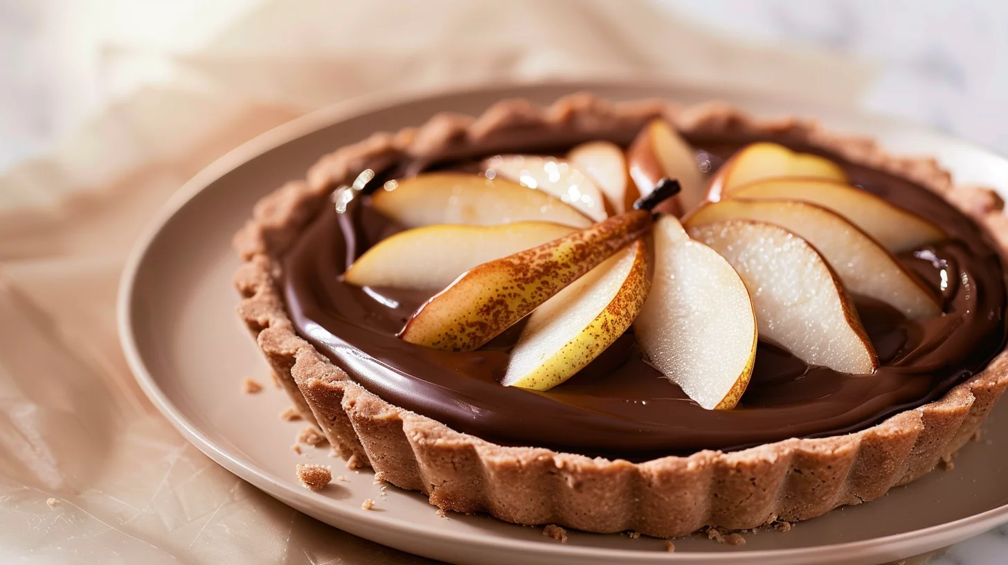 Tartelette Poire Chocolat