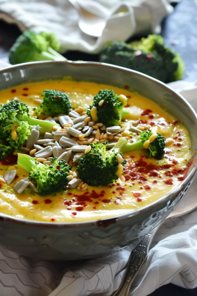 Velouté Brocoli Pomme: Savourez ce Potage Crémeux et Réconfortant