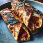 Wraps pizza au four