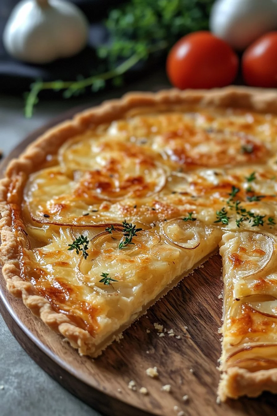 Tarte Oignon Gruyère