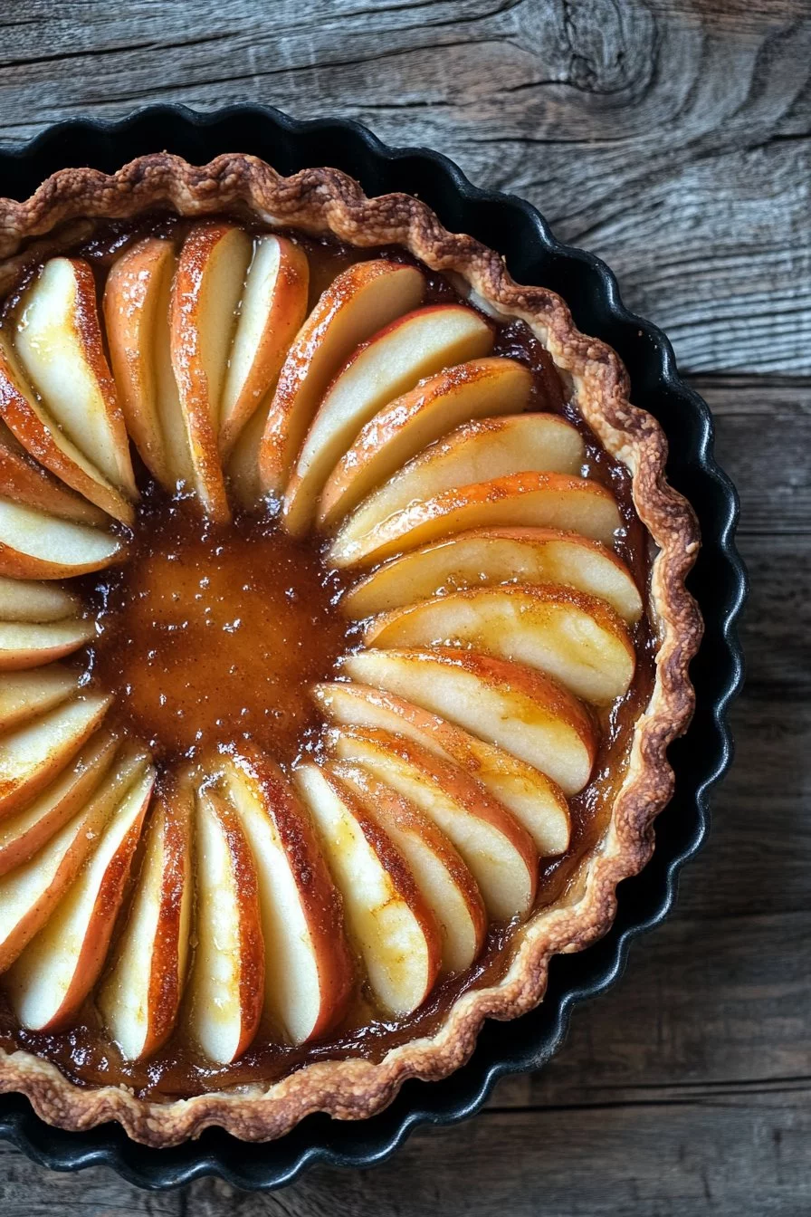 Tarte fine aux pommes