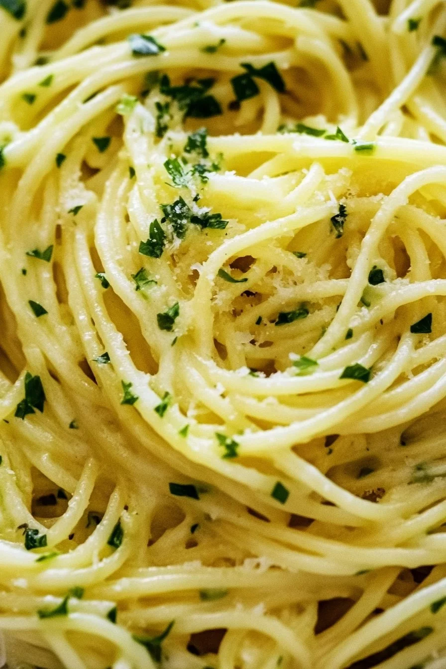 Spaghetti à la Crème de Courgette