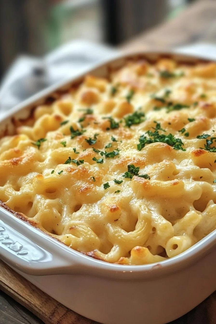 Poulet Macaroni au Fromage