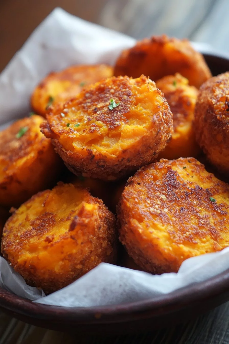 Bites of happiness with sweet potato