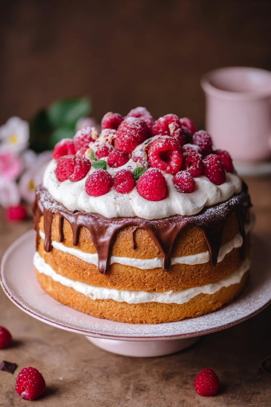 Tarte Paradis aux Framboises