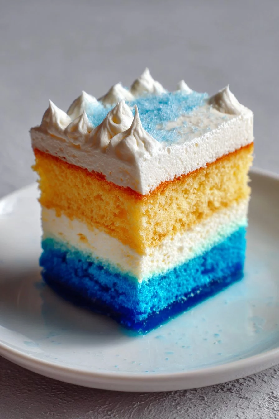 Gâteau Éponge Bluey