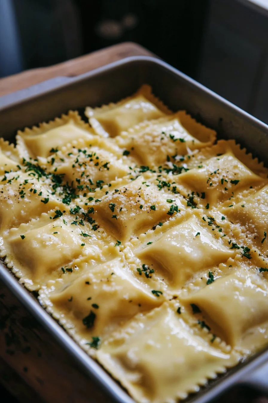 Recette de sauce crémeuse pour raviolis maison