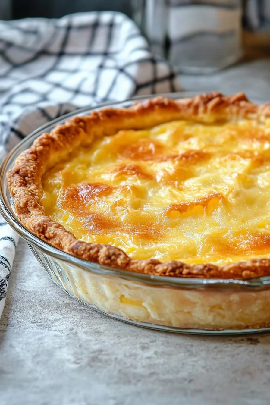 Tarte au maïs doux et cheddar