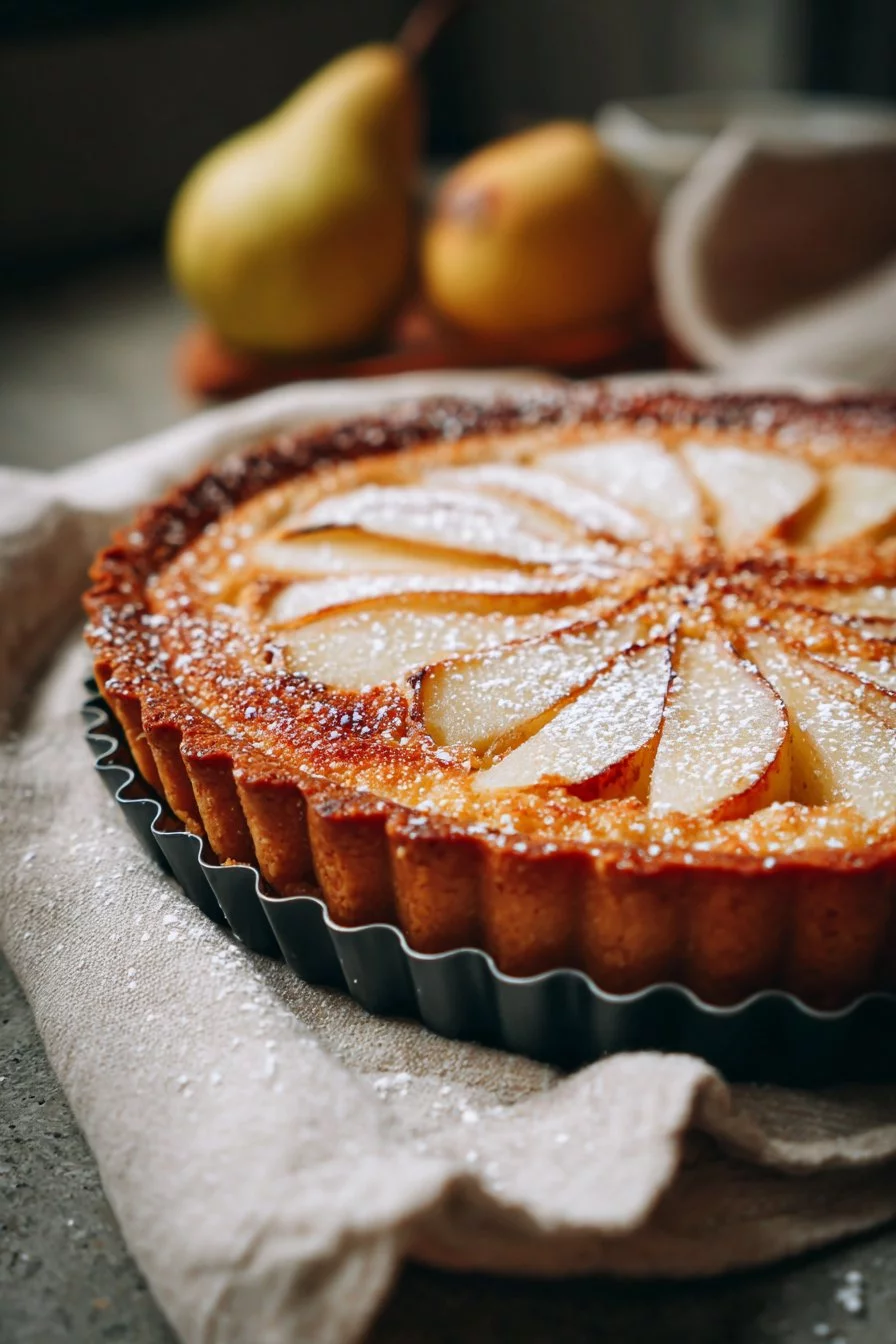 Tarte aux Cookies et Poires