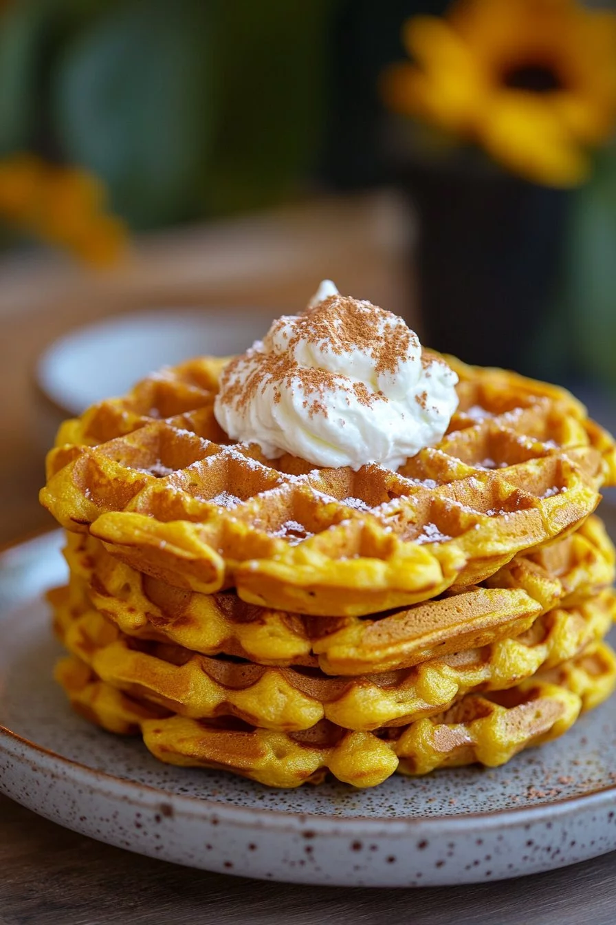 Gaufres de patate douce paléo