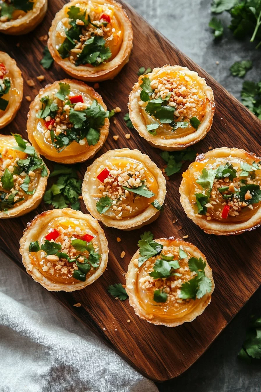Tarte à la feuille de riz légère et sans gluten