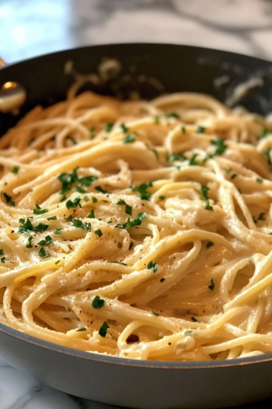 Creamy Garlic Pasta in One Pot