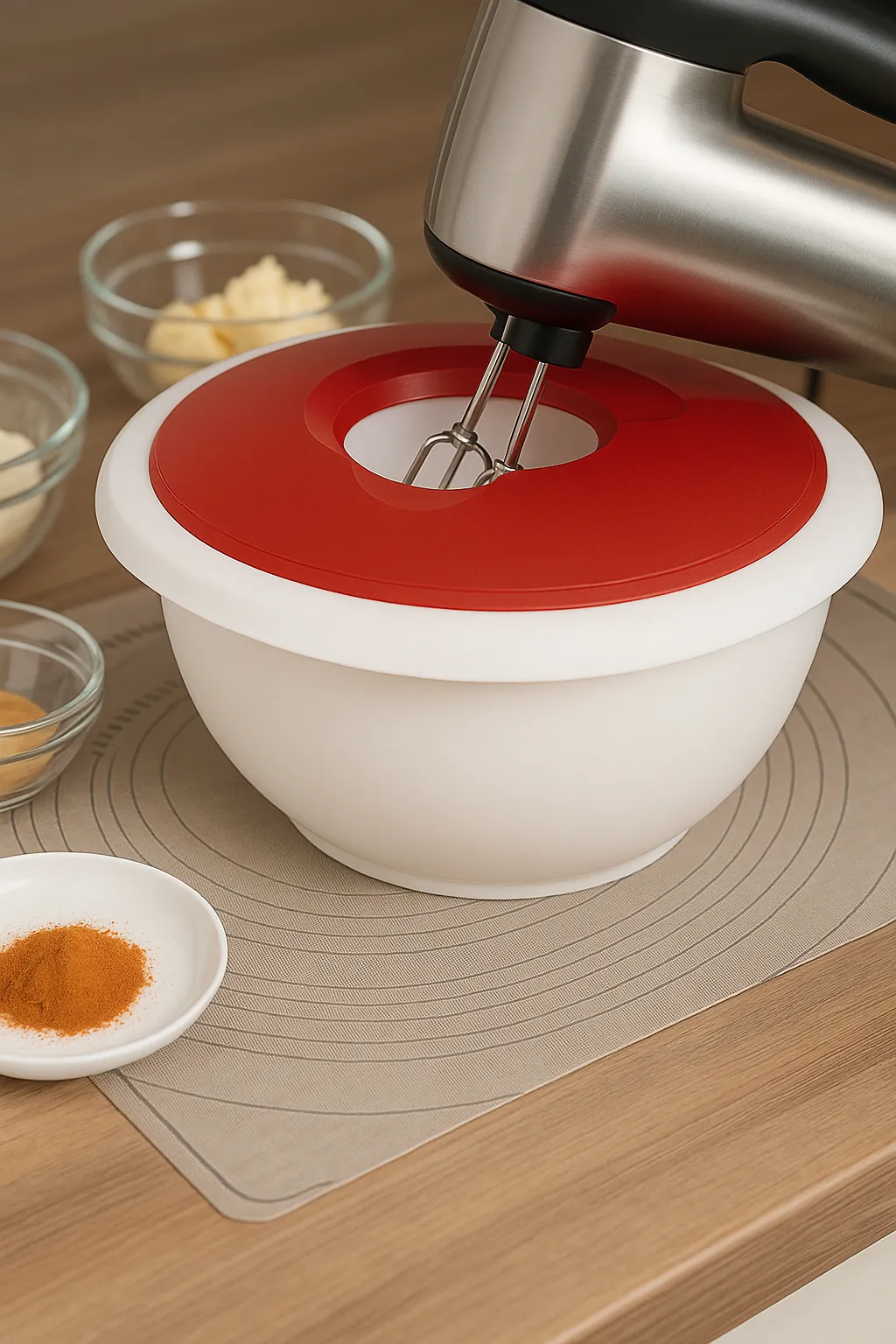 Westmark Bol de Mélange 3,5 L avec Couvercle en 2 Parties