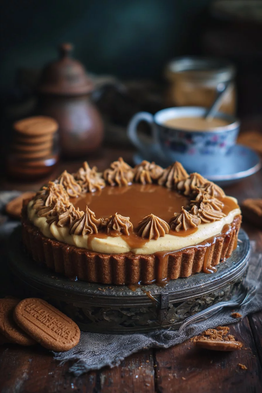 Tarte de Biscuits Lotus Biscoff