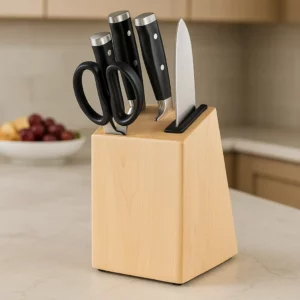 KitchenAid Classic Ensemble de Couteaux 6 Pièces avec Bloc