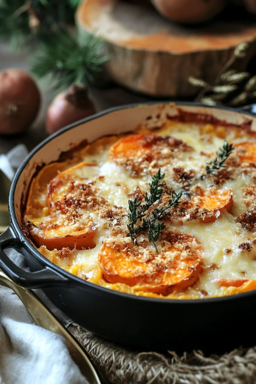 Gratin de Patate douce
