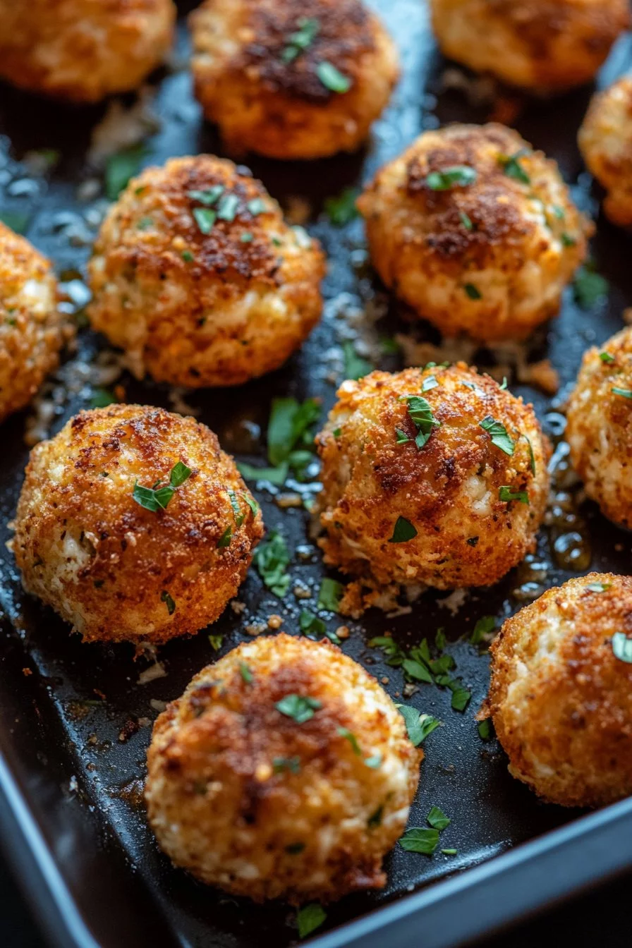 Baked Parmesan Cauliflower Balls